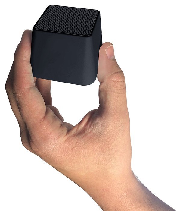 VIBE SOUND VSAU-513-BLK Bluetooth Rhombo Speaker for Smartphones - Retail Packaging - Black N2