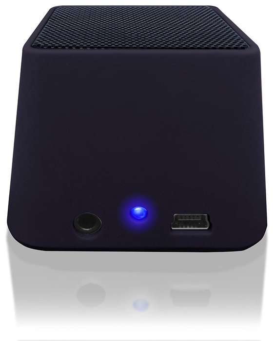 VIBE SOUND VSAU-513-BLK Bluetooth Rhombo Speaker for Smartphones - Retail Packaging - Black N5