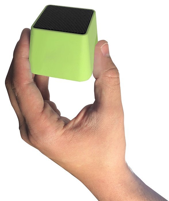 VIBE SOUND VSAU-513-BLK Bluetooth Rhombo Speaker for Smartphones - Retail Packaging - Black N9