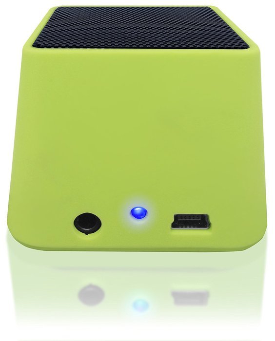 VIBE SOUND VSAU-513-BLK Bluetooth Rhombo Speaker for Smartphones - Retail Packaging - Black N11