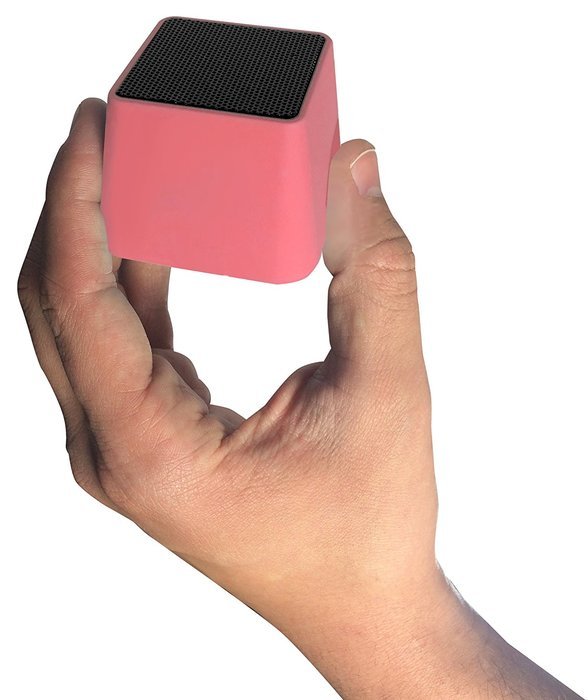 VIBE SOUND VSAU-513-BLK Bluetooth Rhombo Speaker for Smartphones - Retail Packaging - Black N15
