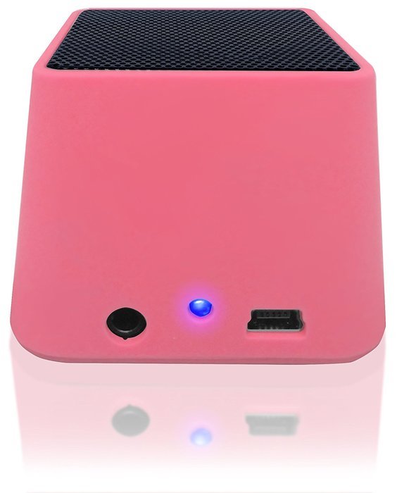 VIBE SOUND VSAU-513-BLK Bluetooth Rhombo Speaker for Smartphones - Retail Packaging - Black N18