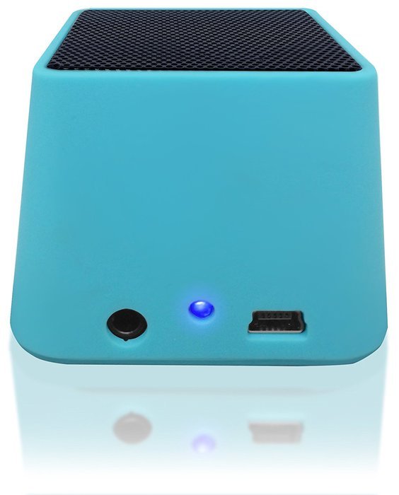 VIBE SOUND VSAU-513-BLK Bluetooth Rhombo Speaker for Smartphones - Retail Packaging - Black N25