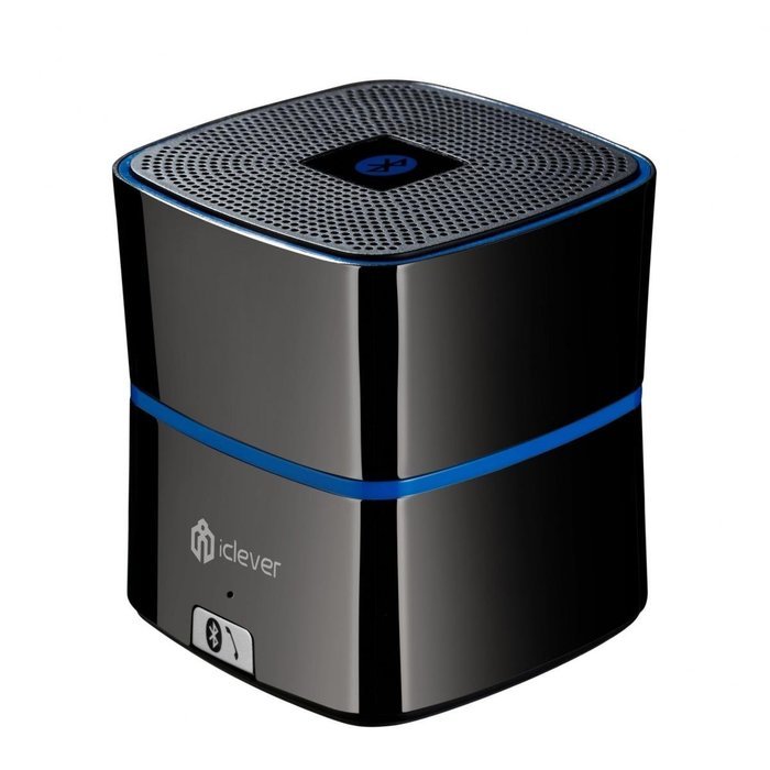 Portable Speakers, iClever 5W Enhanced Bass Portable Bluetooth 4.0 Speaker with Build-in Mic and 12hr Playtime