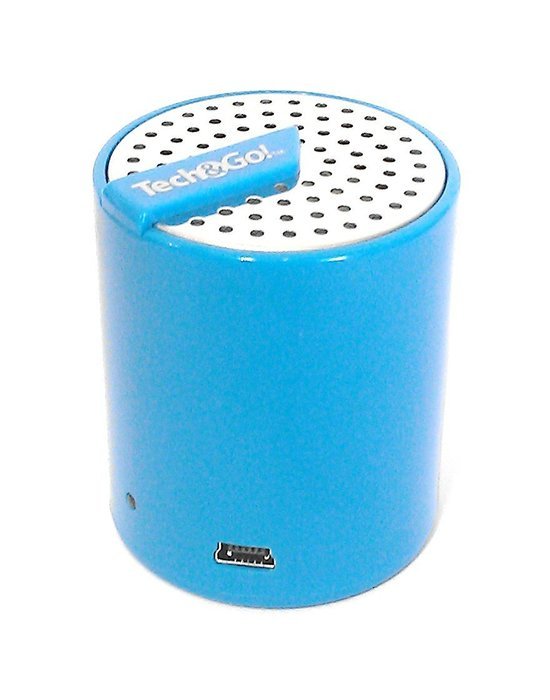 Tech and Go Splash Rechargeable Portable Speaker Blue