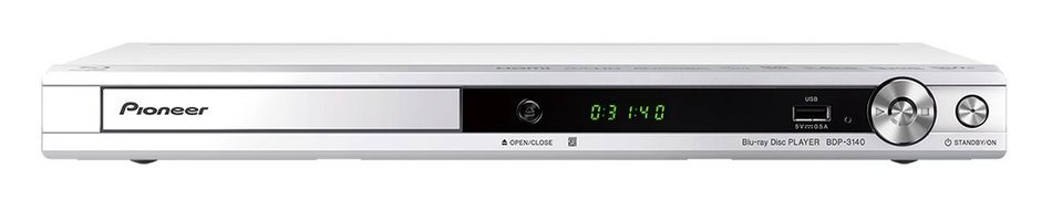Pioneer Blu-ray player up-scaling / voice with a quick reference to the retarded seen playing featured white BDP...