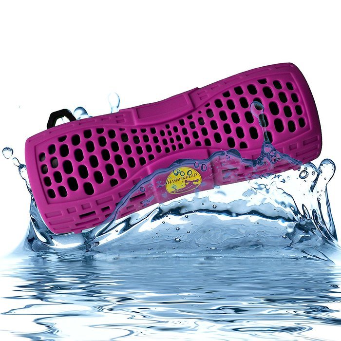 HammerHead IPX6 Shockproof Dustproof Waterproof Rugged Portable 12 Watt Bluetooth Speaker with Built-in Mic and... N30