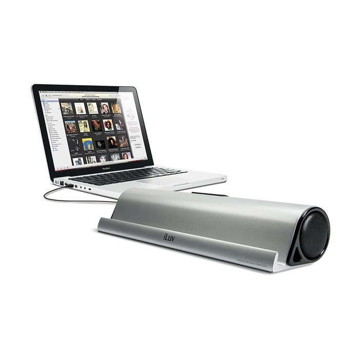 iLuv iSP245 Mo' Beats Portable Bluetooth Speaker with Viewing Cradle N4