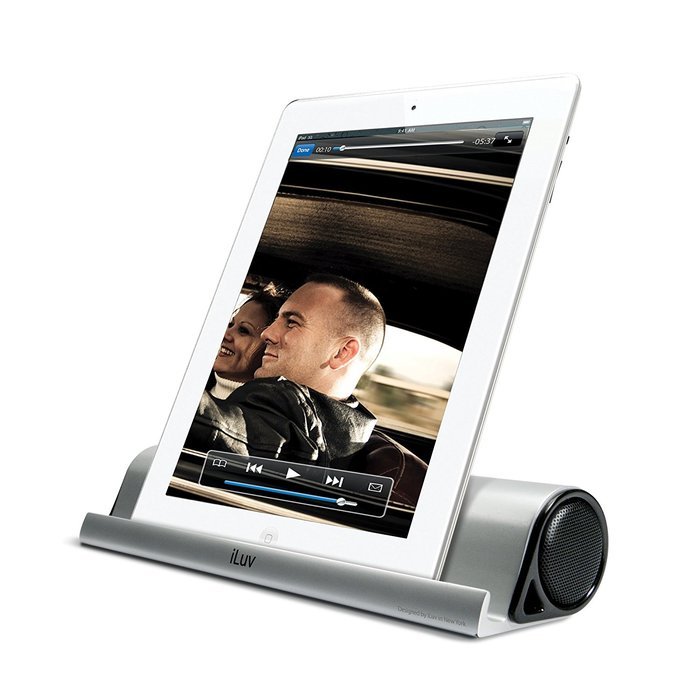 iLuv iSP245 Mo' Beats Portable Bluetooth Speaker with Viewing Cradle N12