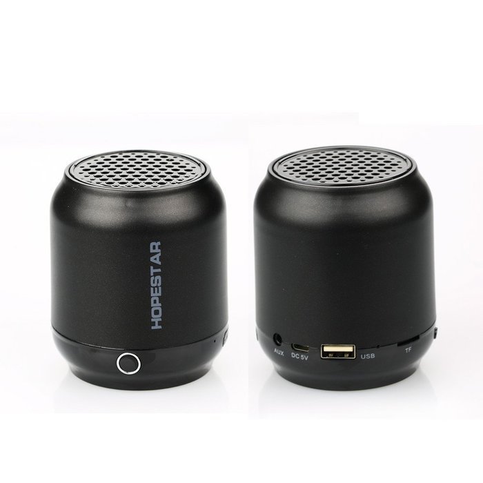 H8 Protable Mini Bluetooth Speaker Wireless Big Bass Audio Player Speaker Support TF(Black) N2