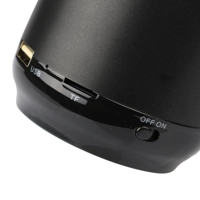 H8 Protable Mini Bluetooth Speaker Wireless Big Bass Audio Player Speaker Support TF(Black) N7
