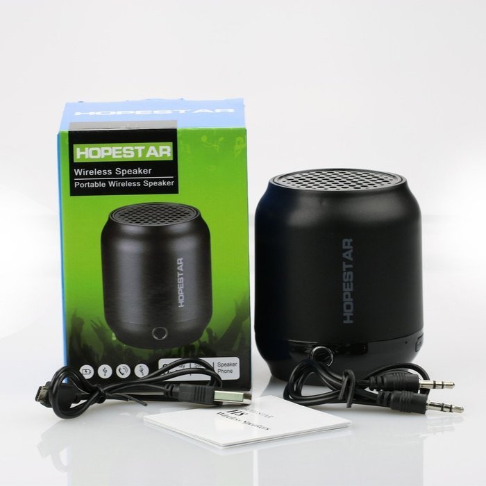 H8 Protable Mini Bluetooth Speaker Wireless Big Bass Audio Player Speaker Support TF(Black) N9