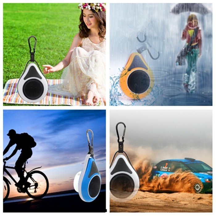 AomeTech Bluetooth Speaker, Waterproof Wireless Bluetooth Shower Speaker Outdoor Portable 3.0 Mini Speaker with... N7