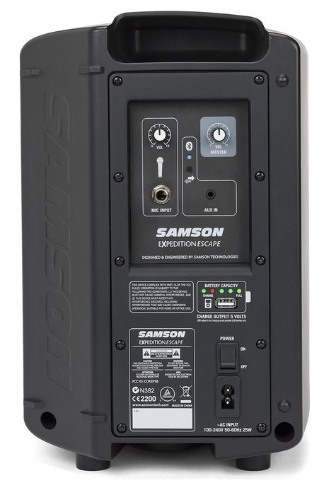 Samson Expedition Escape Rechargeable Speaker System with Bluetooth&reg; N2