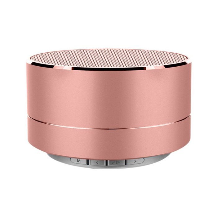 Hrph A10 Wireless Bluetooth Speakers LED Metal Steel Mini Portable Speaker Smart Hands Free Speaker With FM Support... N2