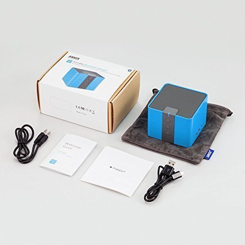 Anker Classic Portable Wireless Bluetooth Speaker, Powerful Sound with Enhanced Bass, 20 Hour Battery Life, and... N7