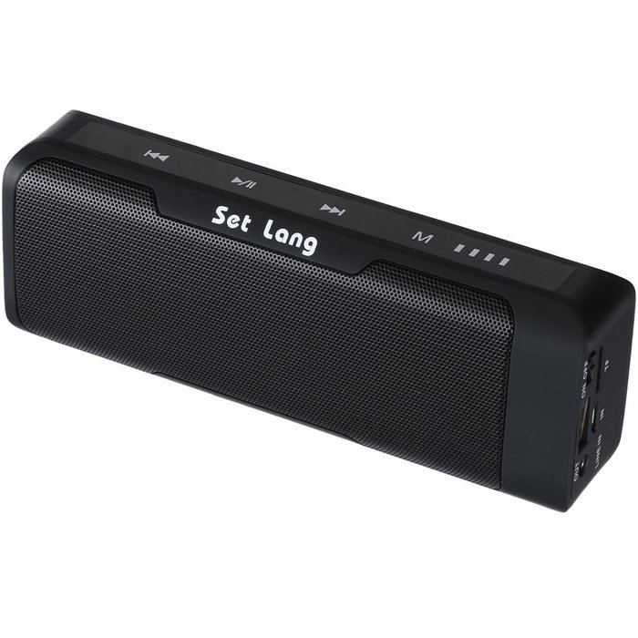 Touch Control Portable Wireless 2&times;3W Loud Bluetooth Speaker & 4000mah Power Bank Charger,15-Hour Playtime,FM radio...