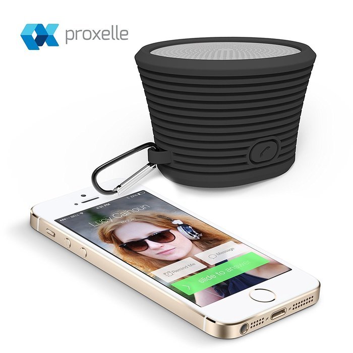 Waterproof Bluetooth Speaker - Portable and Rugged w/ Built-in Microphone N2