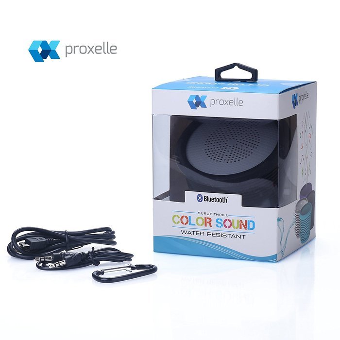 Waterproof Bluetooth Speaker - Portable and Rugged w/ Built-in Microphone N6