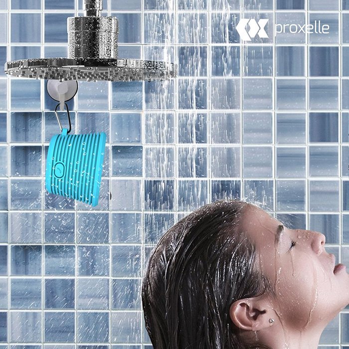 Waterproof Bluetooth Speaker - Portable and Rugged w/ Built-in Microphone N11