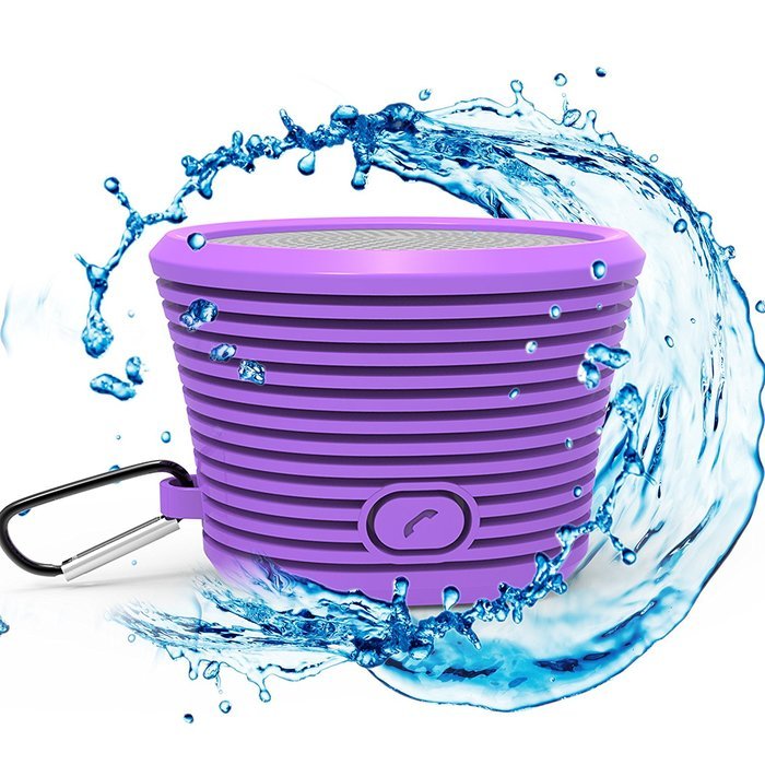 Waterproof Bluetooth Speaker - Portable and Rugged w/ Built-in Microphone N14