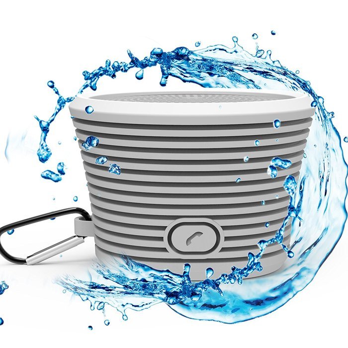 Waterproof Bluetooth Speaker - Portable and Rugged w/ Built-in Microphone N21
