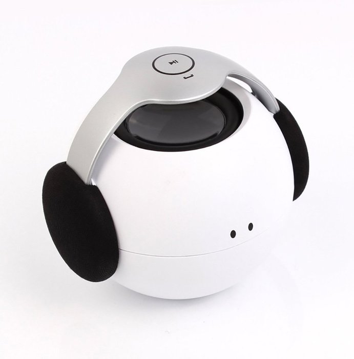 COWIN YOYO-White Waterproof Bluetooth Outdoor Wireless NFC Connect Audio Player Music Speaker Subwoofer - White