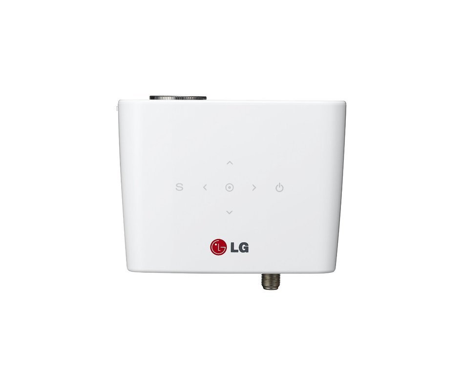 LG Electronics PH300 LED Minibeam Projector with Embedded Battery and Built-in Digital TV Tuner N5