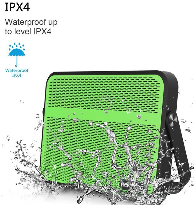 Bluetooth Speakers, Trendwoo 10W Powerful Portable Wireless Stereo Speaker Waterproof with Carrying Handle ( Dual... N14