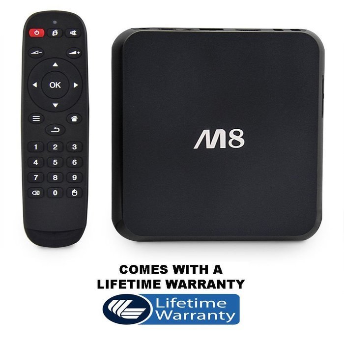 IPTV Kingdom M8 Latest Kodi/XBMC 15.0 Isengard Fully Loaded Quad Core Android 4.4 Set Top Box 2g/8g Watch Any...