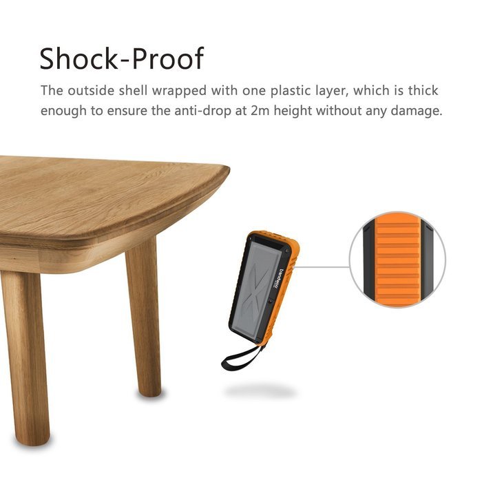 Portable Outdoor and Shower Bluetooth Speaker, Waterproof, Wireless 8 Hours Rechargeable Battery Play Time, Powerful... N4