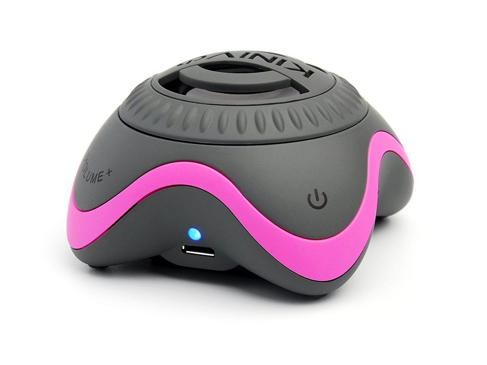 Kinivo ZX100 Mini Portable Speaker with Rechargeable Battery and Enhanced Bass Resonator (Black) N15