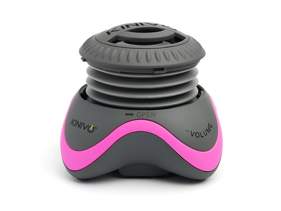 Kinivo ZX100 Mini Portable Speaker with Rechargeable Battery and Enhanced Bass Resonator (Black) N16