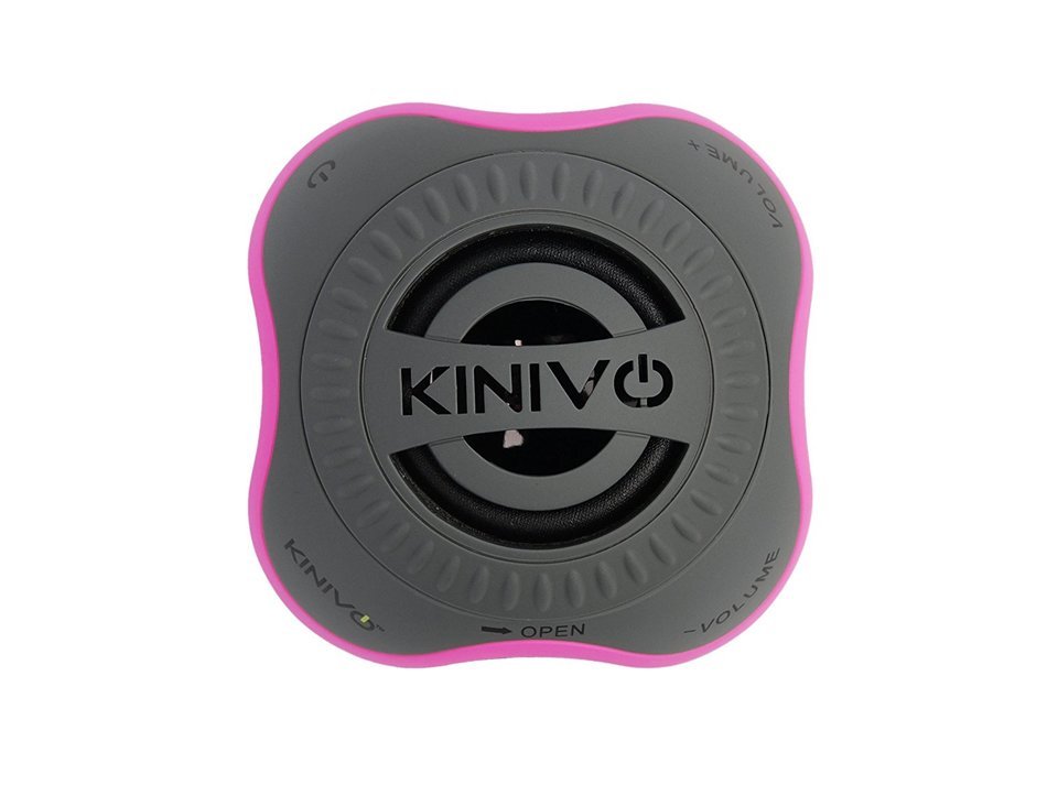 Kinivo ZX100 Mini Portable Speaker with Rechargeable Battery and Enhanced Bass Resonator (Black) N19