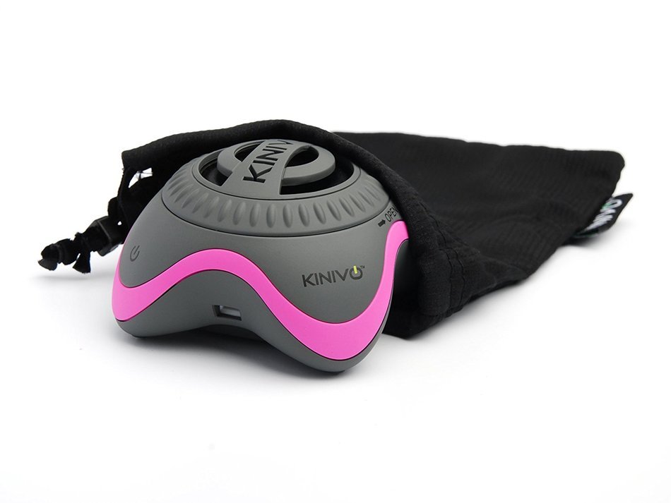 Kinivo ZX100 Mini Portable Speaker with Rechargeable Battery and Enhanced Bass Resonator (Black) N21