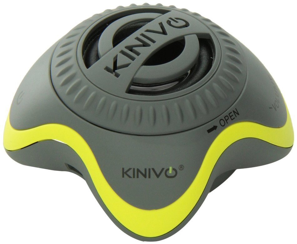 Kinivo ZX100 Mini Portable Speaker with Rechargeable Battery and Enhanced Bass Resonator (Black) N22