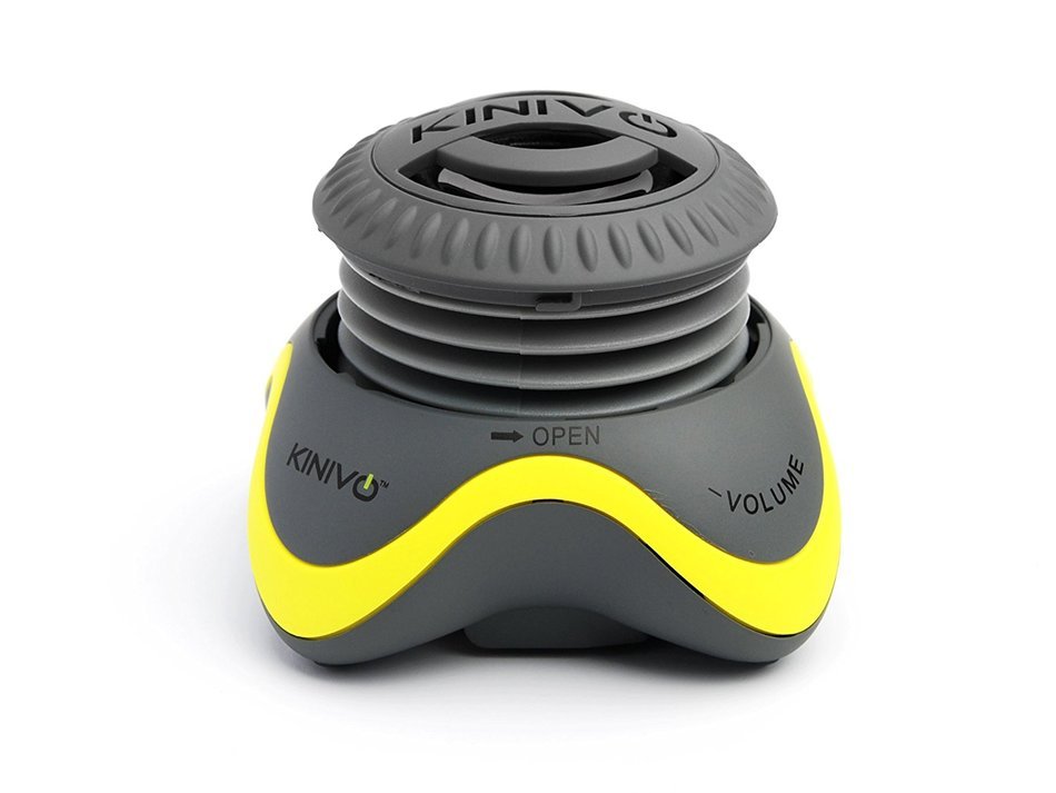 Kinivo ZX100 Mini Portable Speaker with Rechargeable Battery and Enhanced Bass Resonator (Black) N23