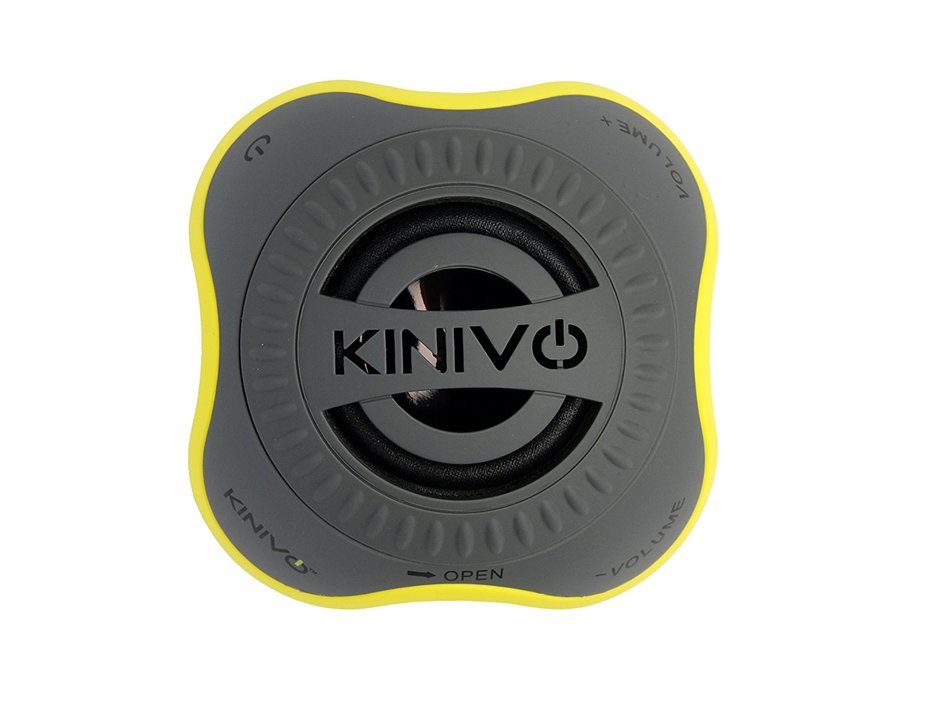 Kinivo ZX100 Mini Portable Speaker with Rechargeable Battery and Enhanced Bass Resonator (Black) N27