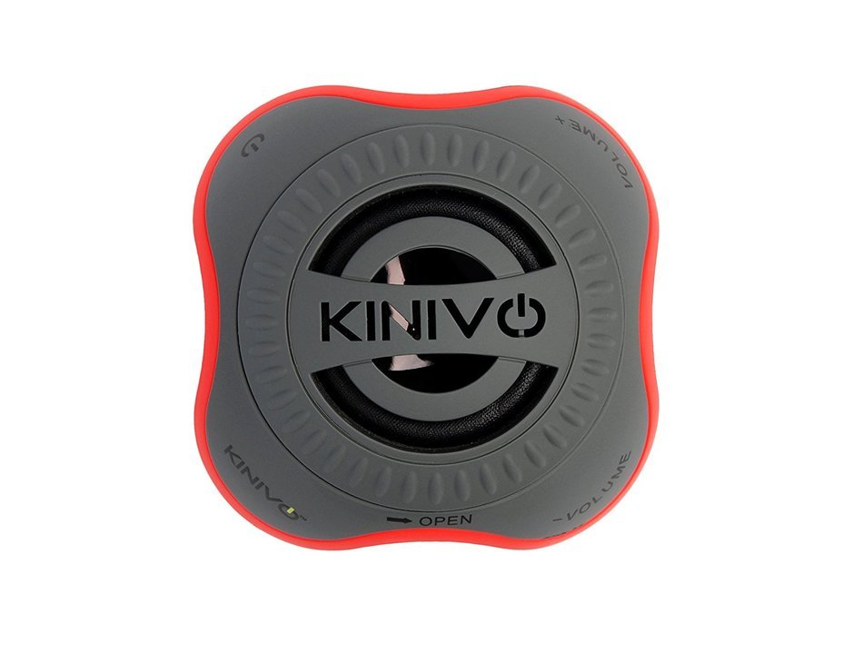 Kinivo ZX100 Mini Portable Speaker with Rechargeable Battery and Enhanced Bass Resonator (Black) N32