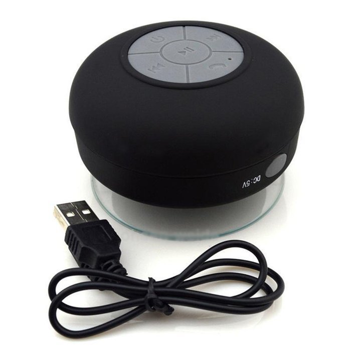 ljersa Waterproof Bluetooth Speaker Waterproof Wireless Bluetooth Handsfree Mic Suction Mini Speaker Shower Car... N2