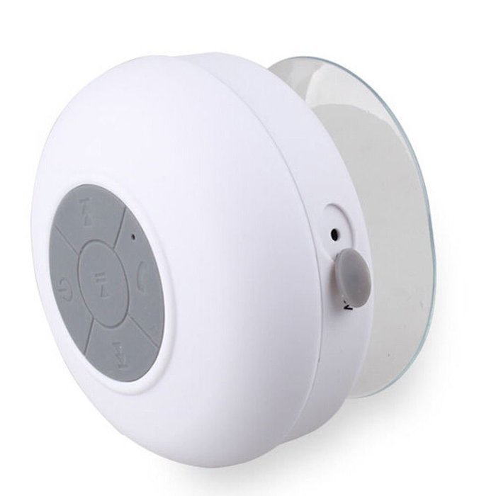 ljersa Waterproof Bluetooth Speaker Waterproof Wireless Bluetooth Handsfree Mic Suction Mini Speaker Shower Car... N18