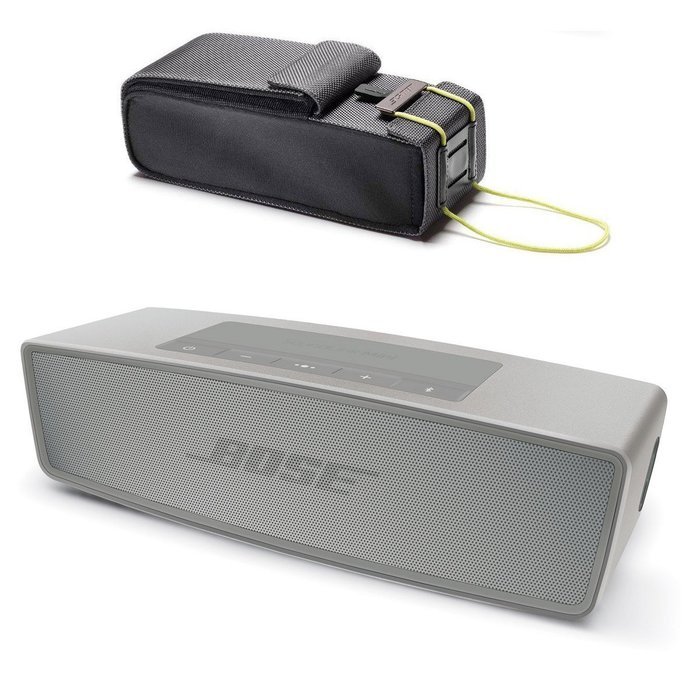 Bose SoundLink Mini Bluetooth Speaker II - Pearl & Travel Bag