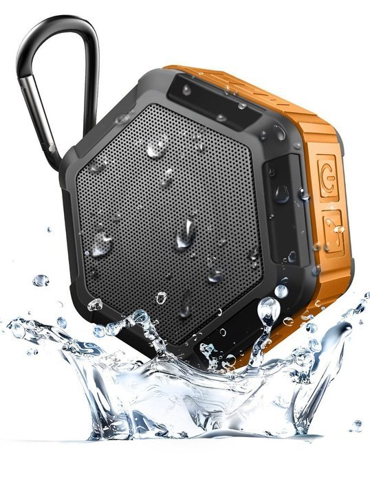 Homestec Portable Waterproof Bluetooth Speaker - Outdoor and Shower Wireless Speakers 12-Hour Rechargeable Battery... N5