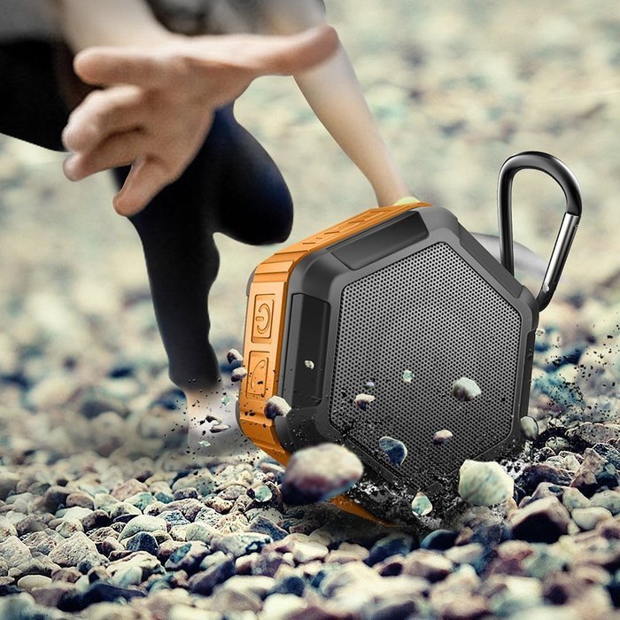 Homestec Portable Waterproof Bluetooth Speaker - Outdoor and Shower Wireless Speakers 12-Hour Rechargeable Battery... N9