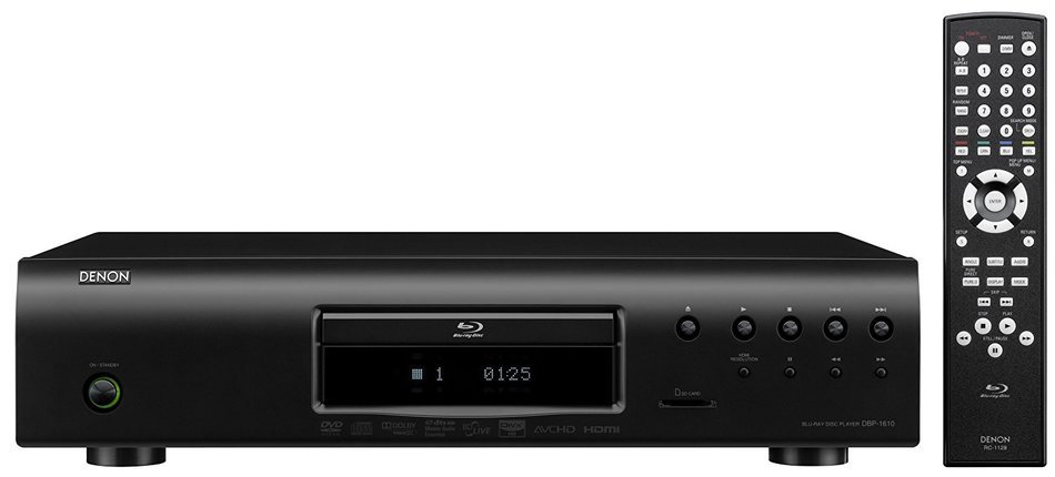 Denon DBP1610 Blu-ray/DVD/CD Player (Black)