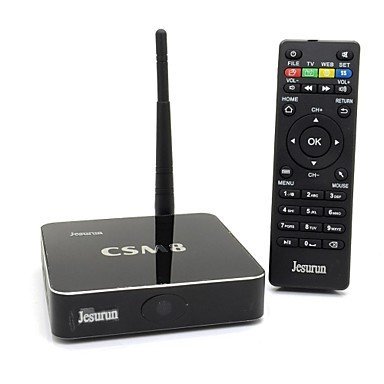 Jesurun CSM8 Quad-Core 4K Android 4.4 Google TV Player with 2GB DDRIII, 16GB ROM, XBMC, Netflix