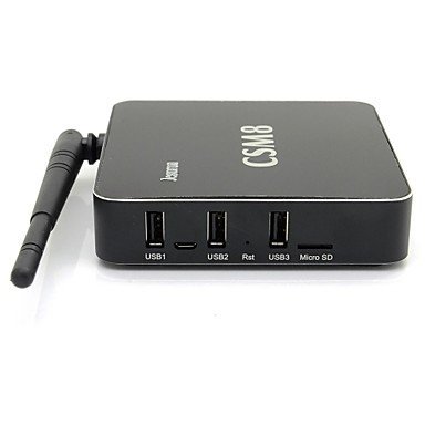 Jesurun CSM8 Quad-Core 4K Android 4.4 Google TV Player with 2GB DDRIII, 16GB ROM, XBMC, Netflix N5
