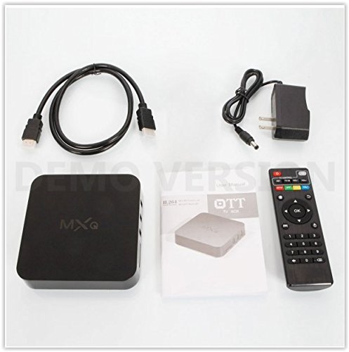 TV Box Media Player MXQ Amlogic S805 Android 4.4 Quad-Core 8GB for XBMC,Kodi US Plug N5