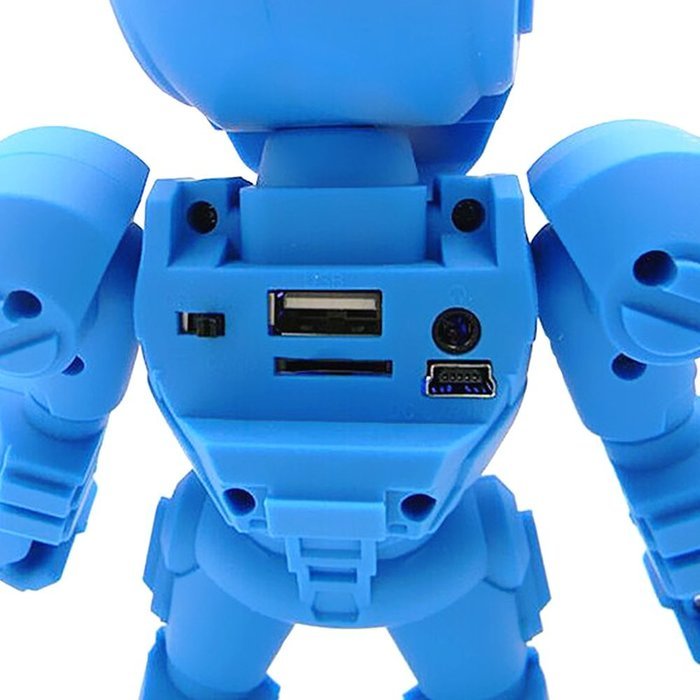 Smileto New Mini Music Box Portable Robort Style Bluetooth Speaker With Mobile / Computer / MP3 / MP4 / PSP /... N4