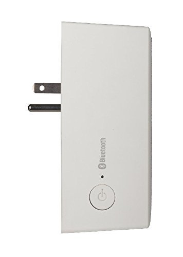 RCA WPBT1 Bluetooth Enable Outlet Speaker for Wireless Music Streaming (White) N4